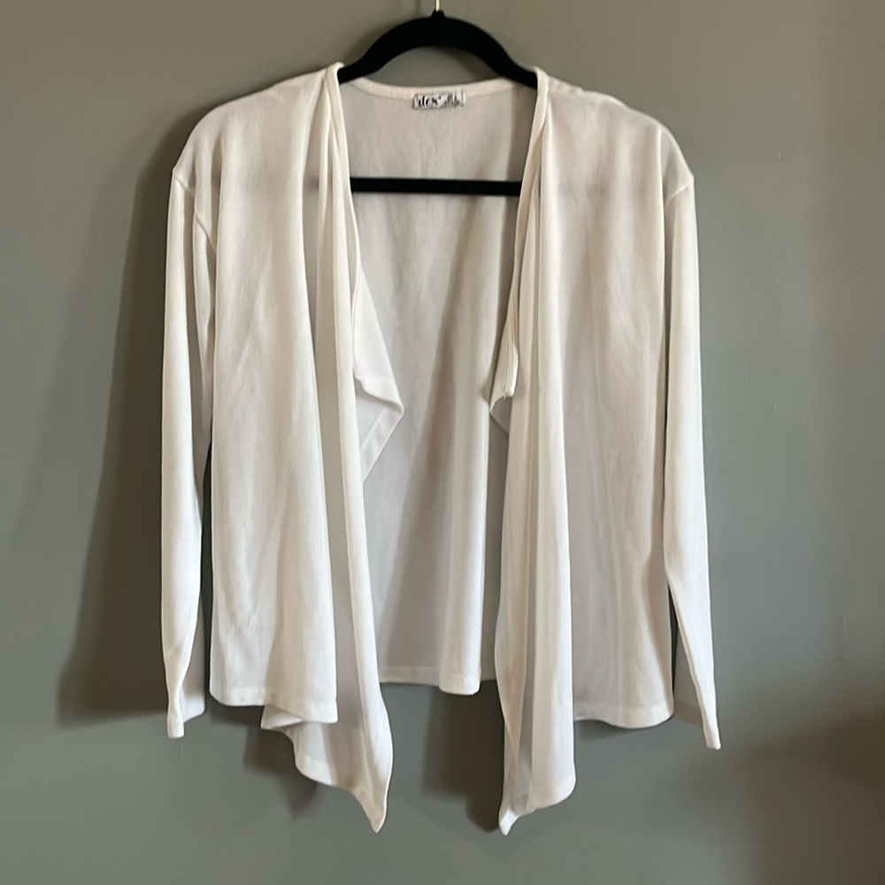 White long sleeve cardigan #22